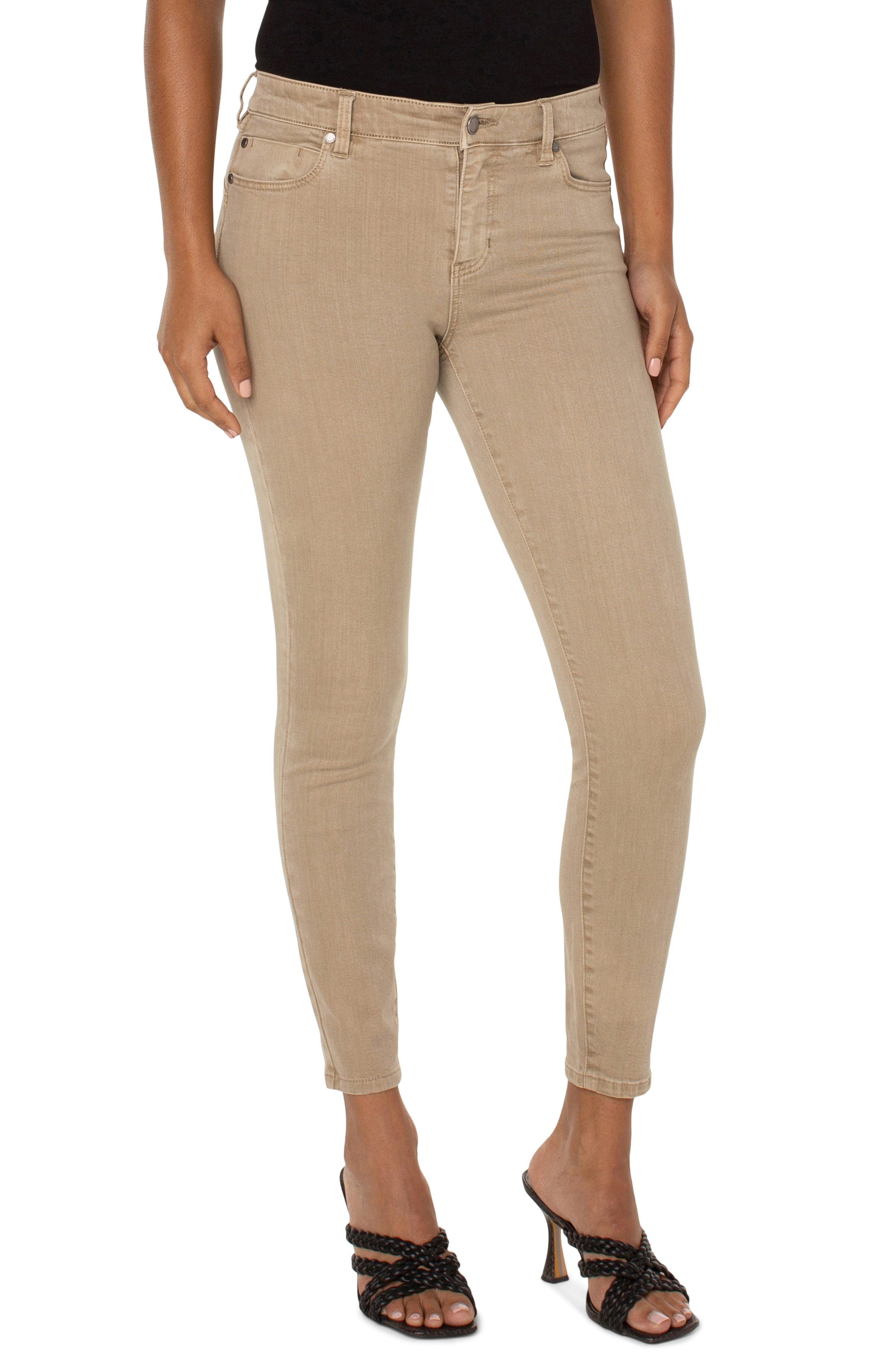 Piper Ankle Skinny - Biscuit Tan