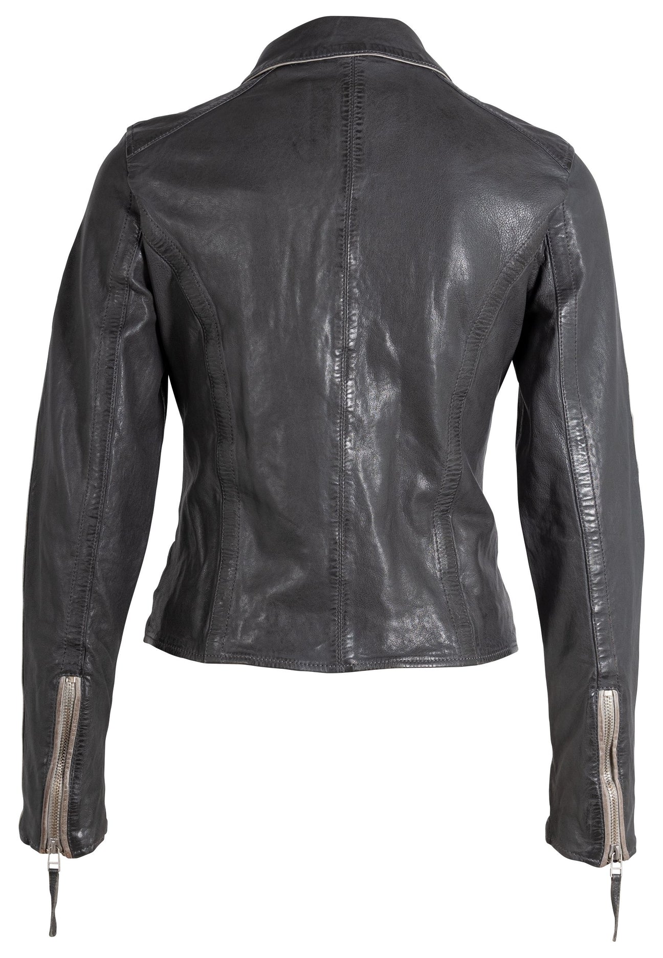 Kiella Leather Jacket - Anthra