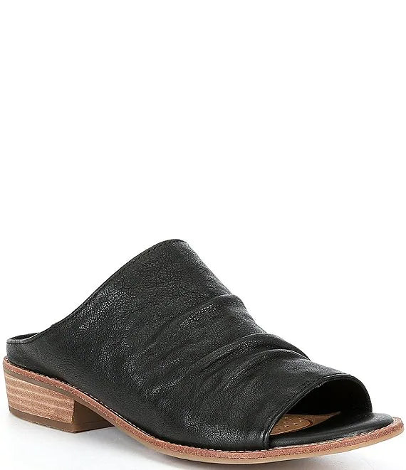 Netta Leather Slide Sandal