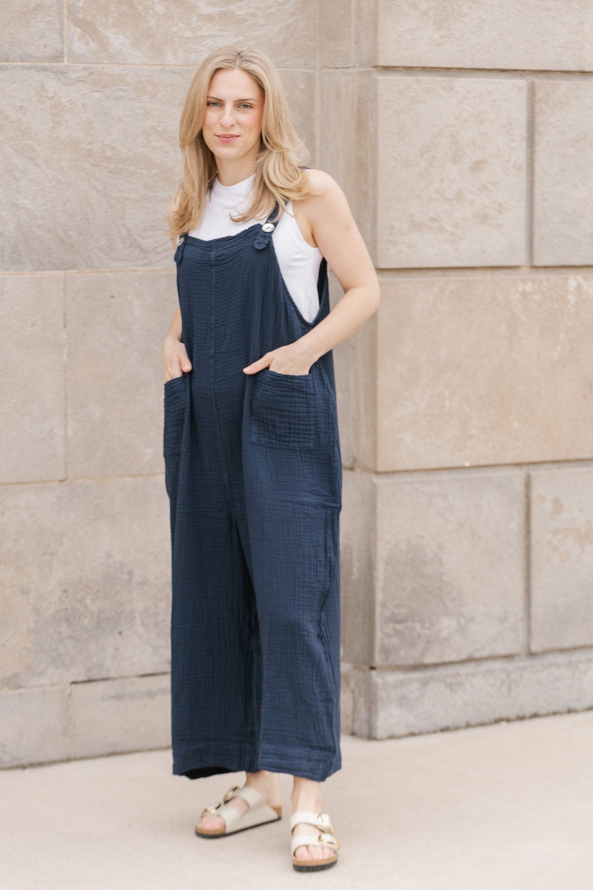 Grace Overall - Navy