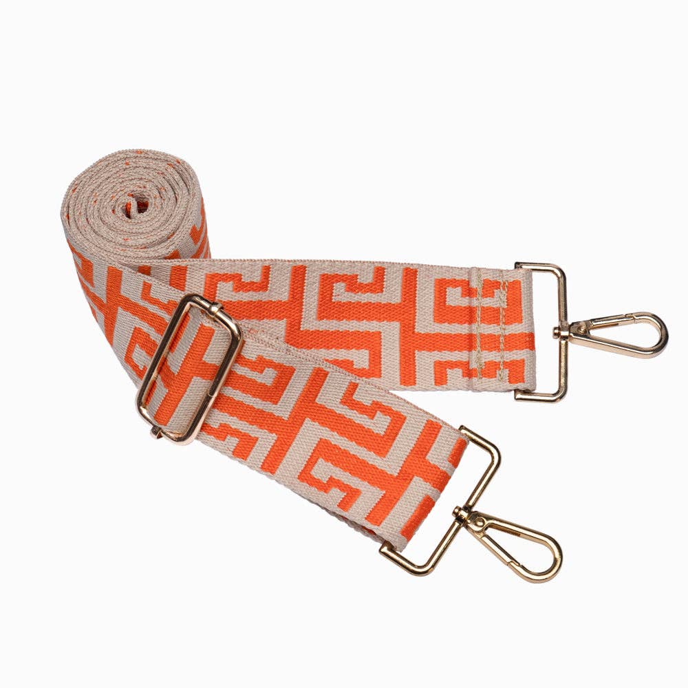 HydroBag® - Clementine Orange Matte with Orange and Tan woven strap