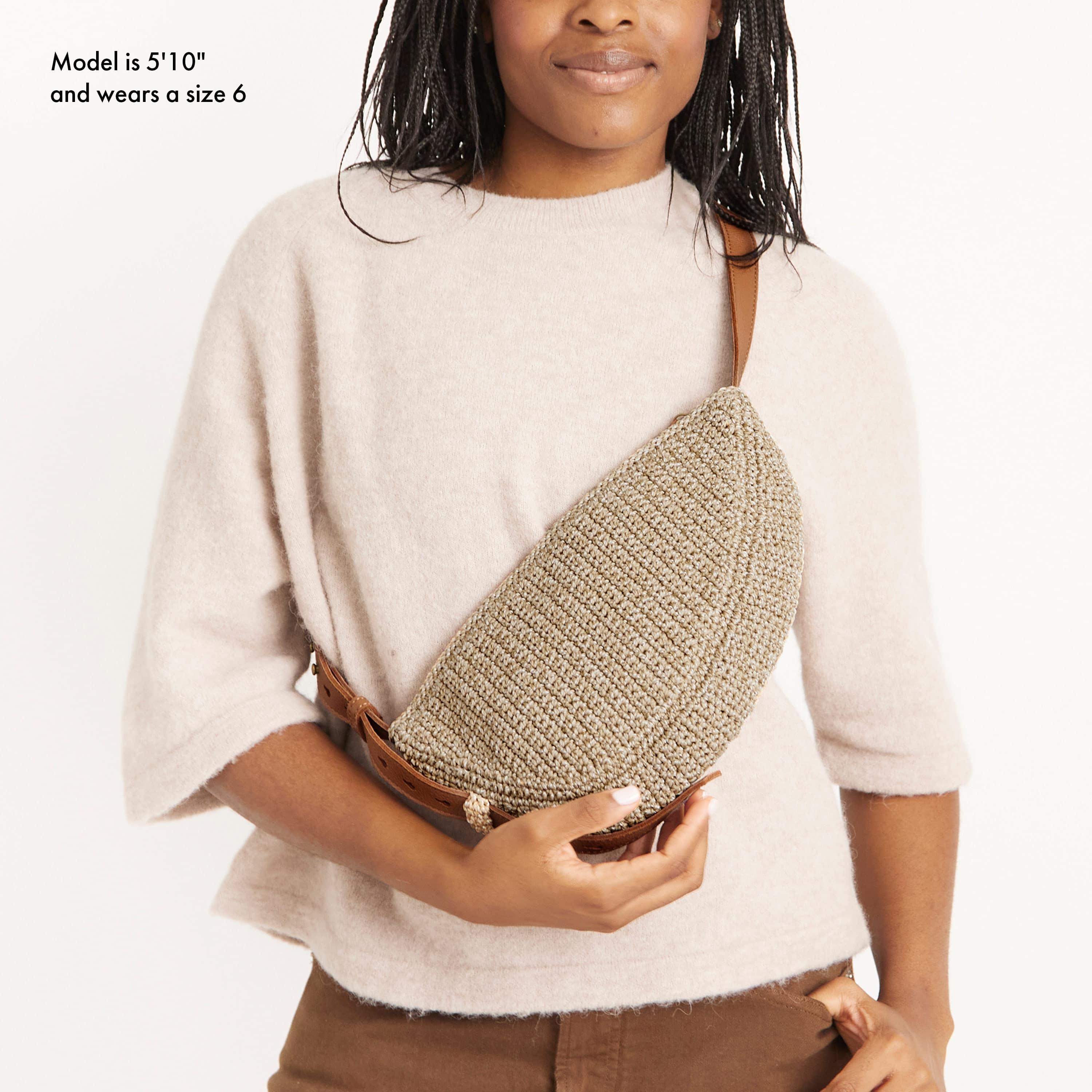 Tess Sling Bag - Bamboo Static