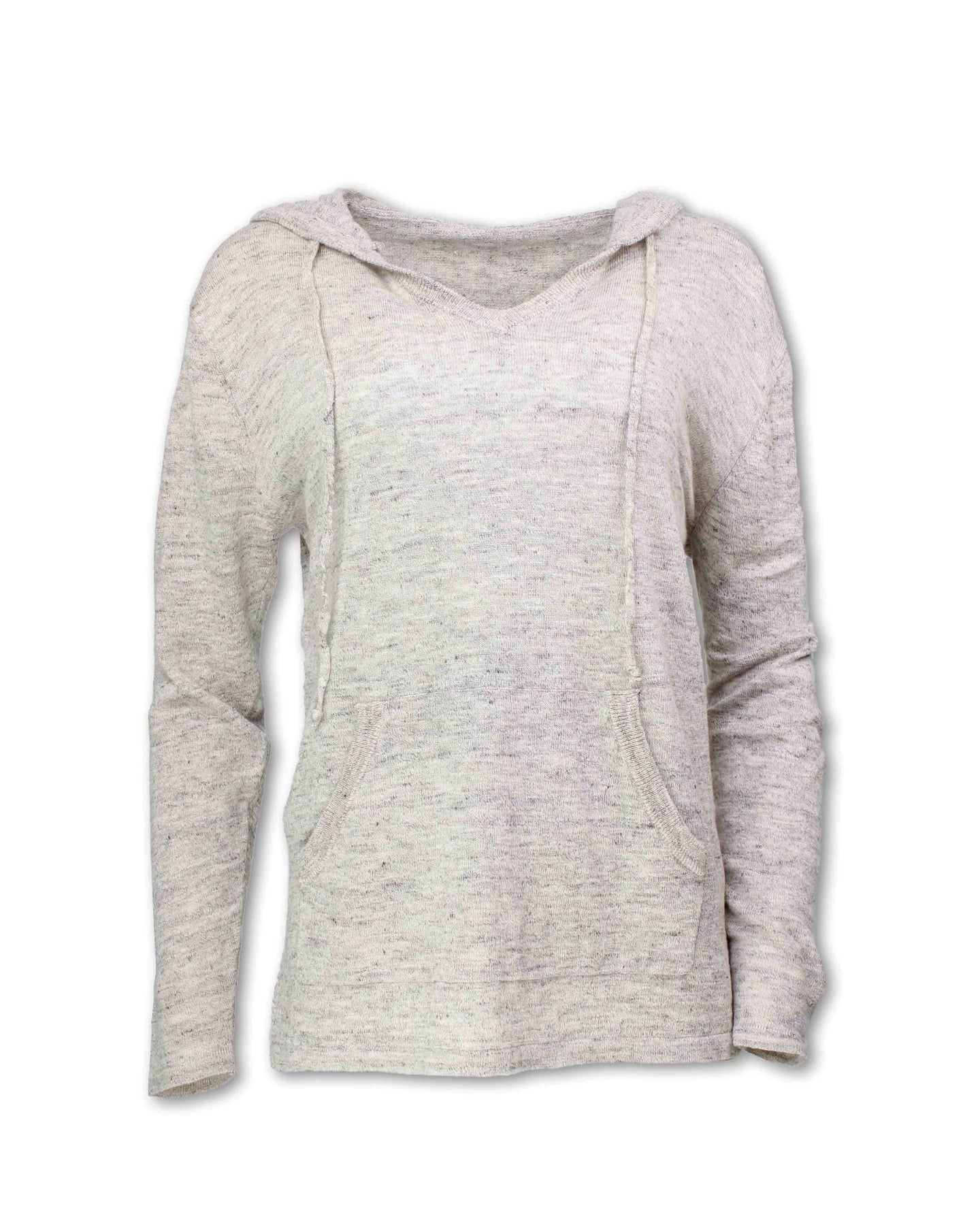 Heathered Flax Blend Pullover