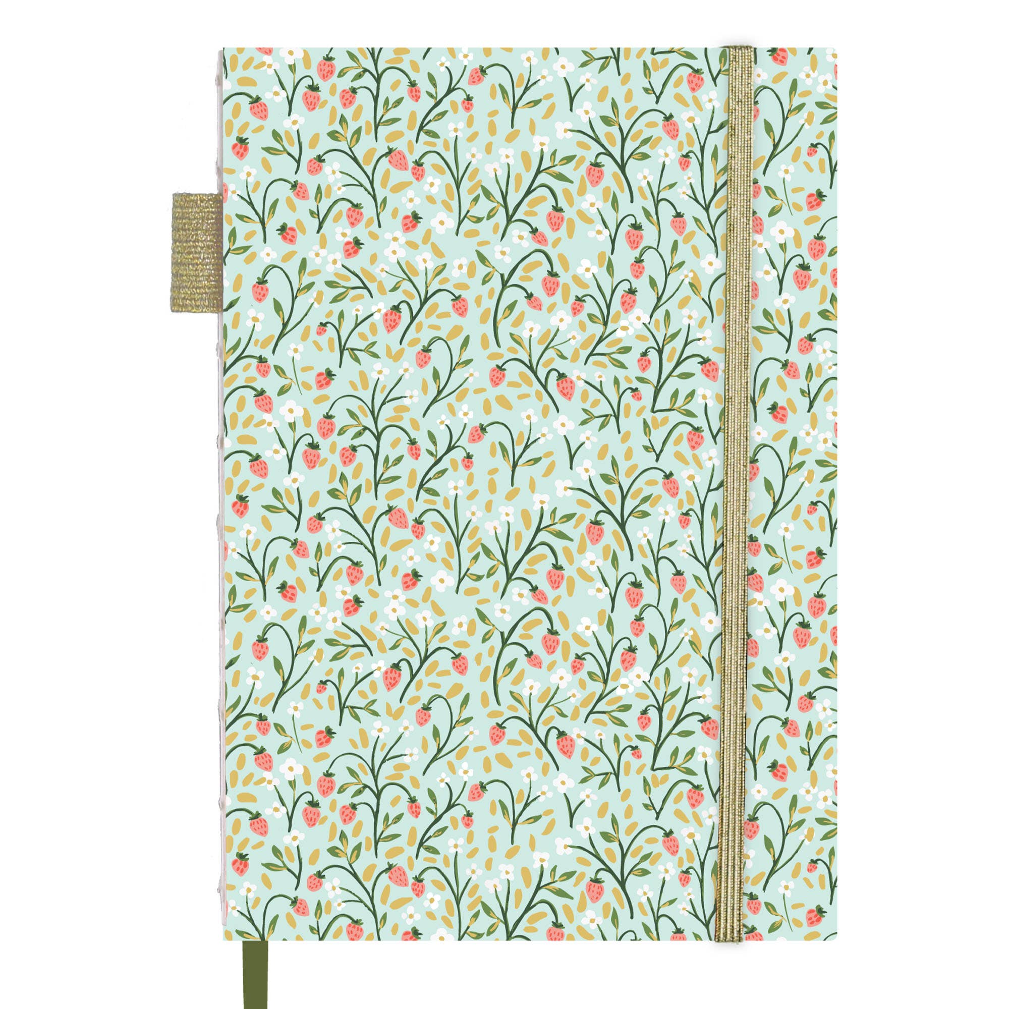 Strawberry Meadow Lined Journal