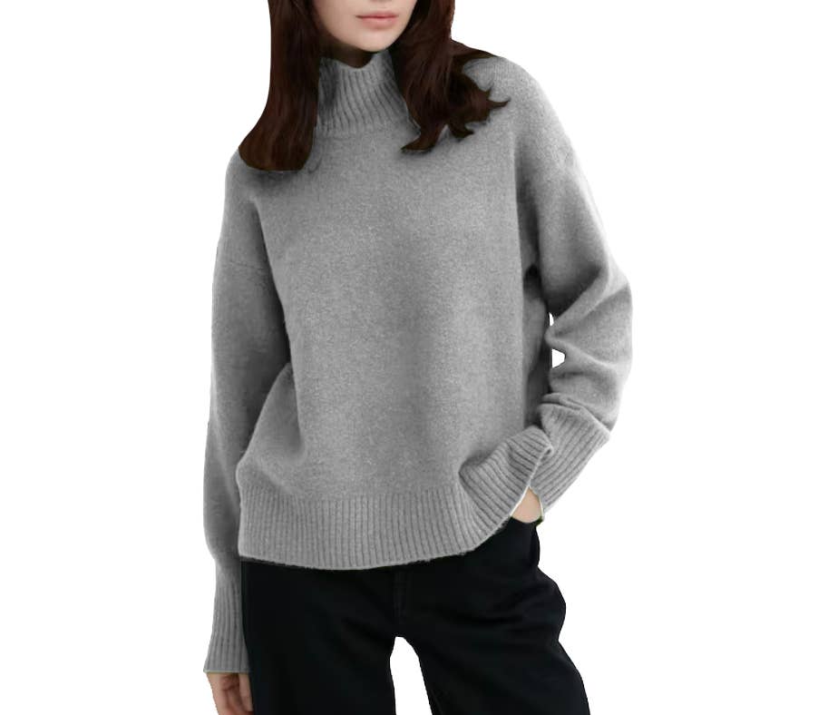 Mock Neck Sweater