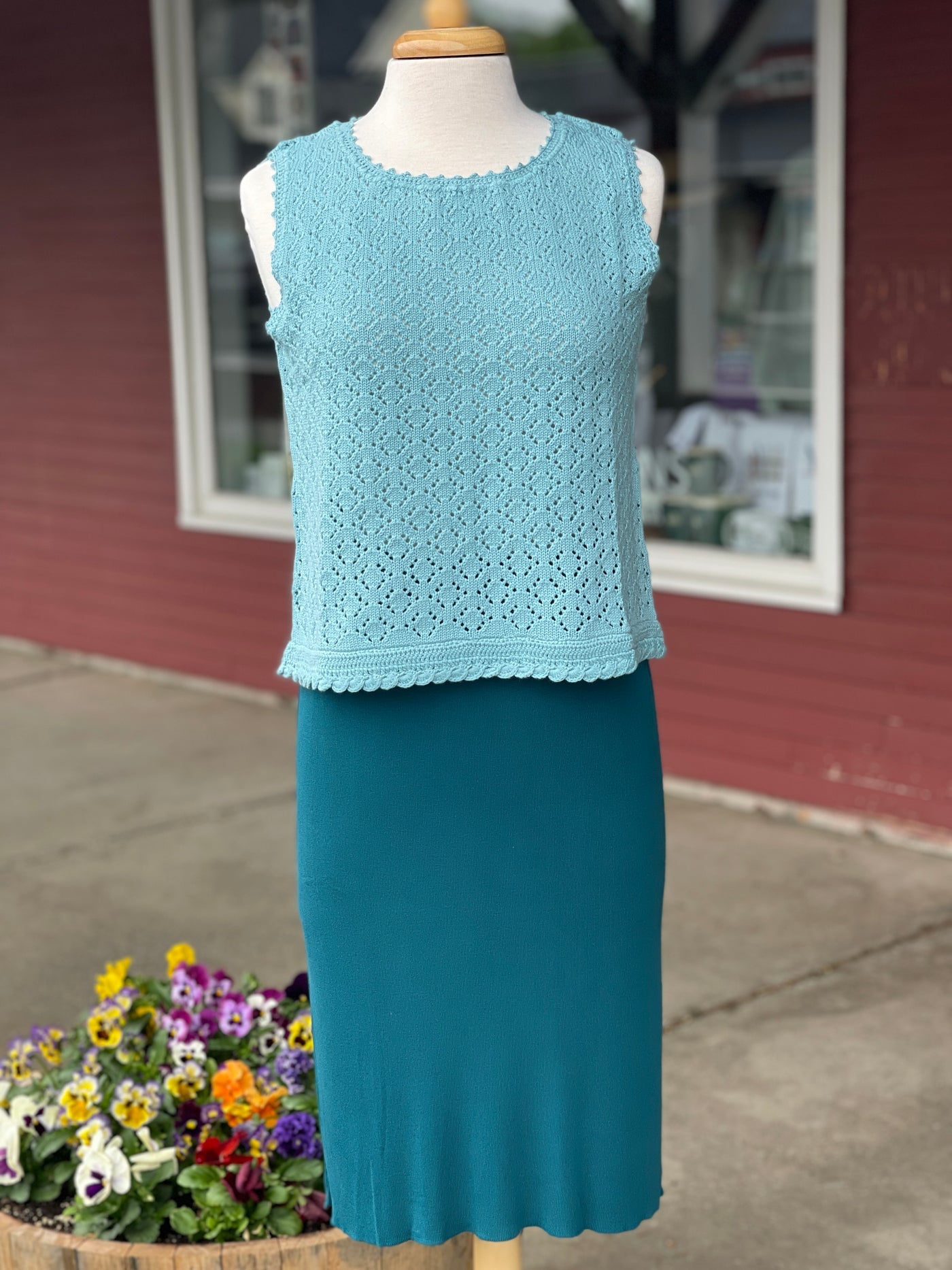 Lily Keyhole Crochet Vest