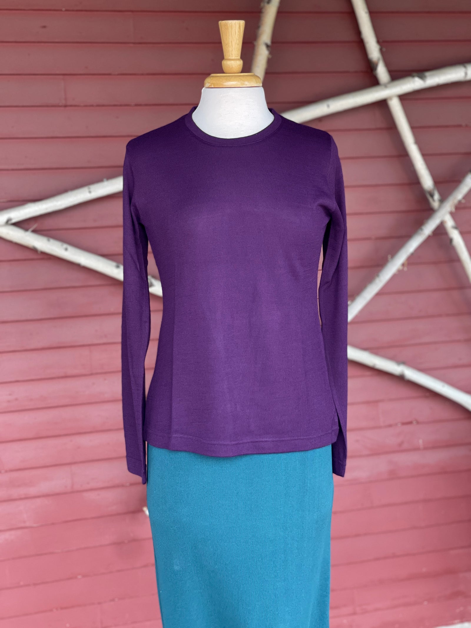 Cambridge Long Sleeve - Eggplant