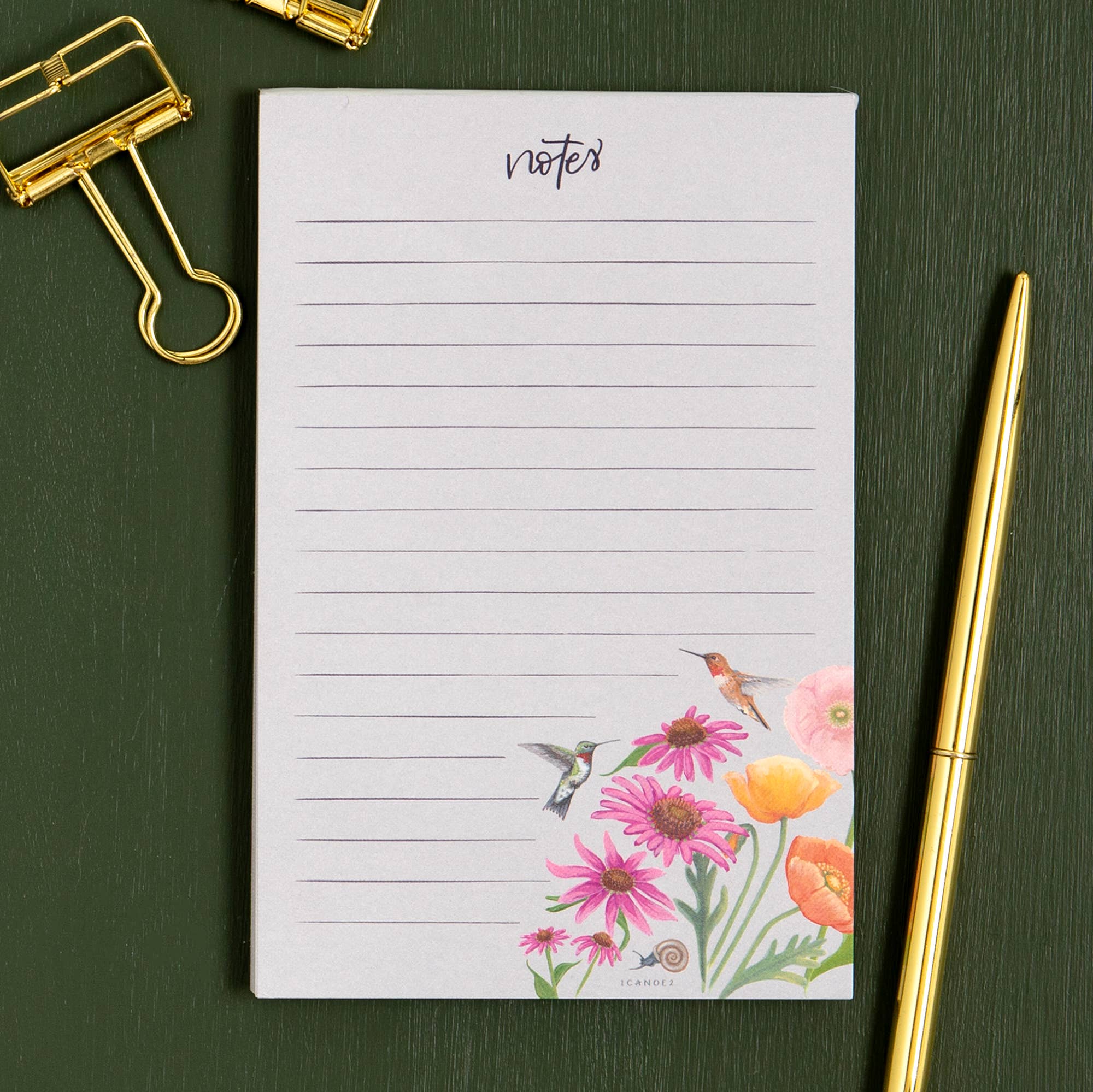 Garden Blooms Notepad