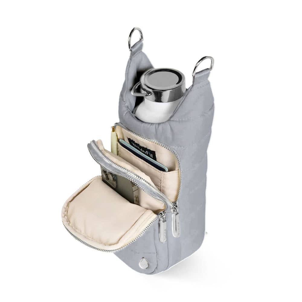 Sky Gray HydroBag® Dark Gray Patterned Strap