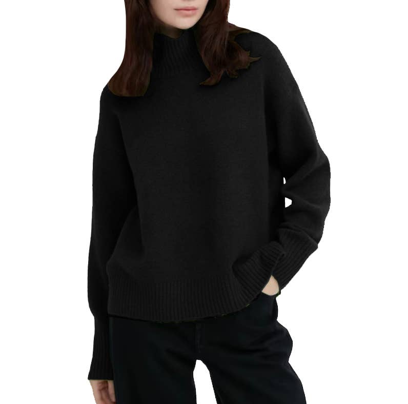 Mock Neck Sweater