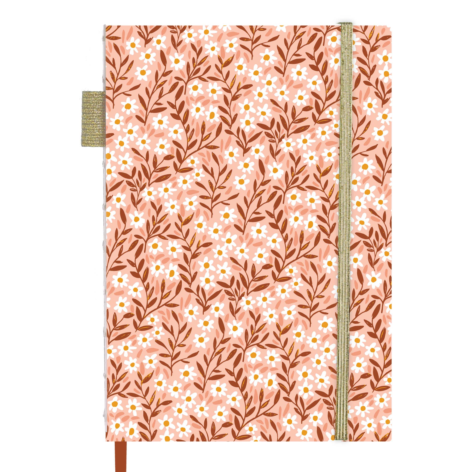 Pink Daisy Lined Journal