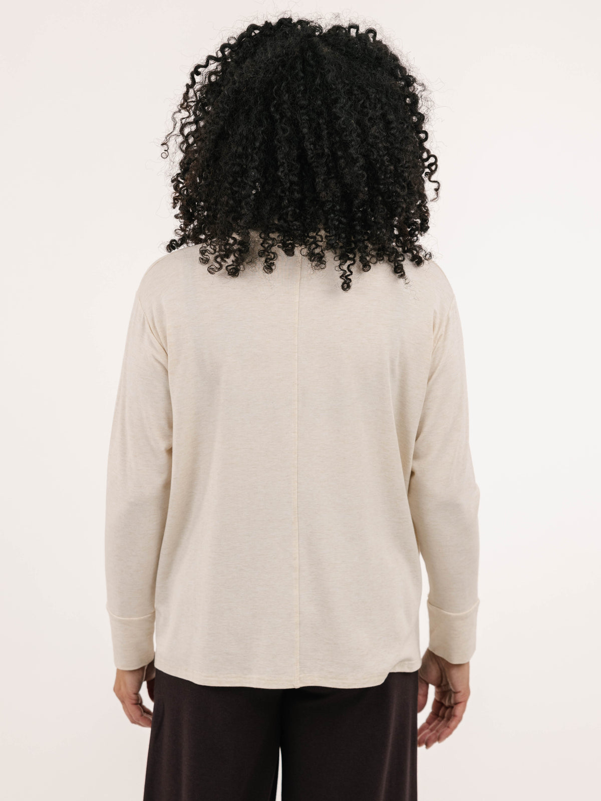 Jasper Top - Heather Almond