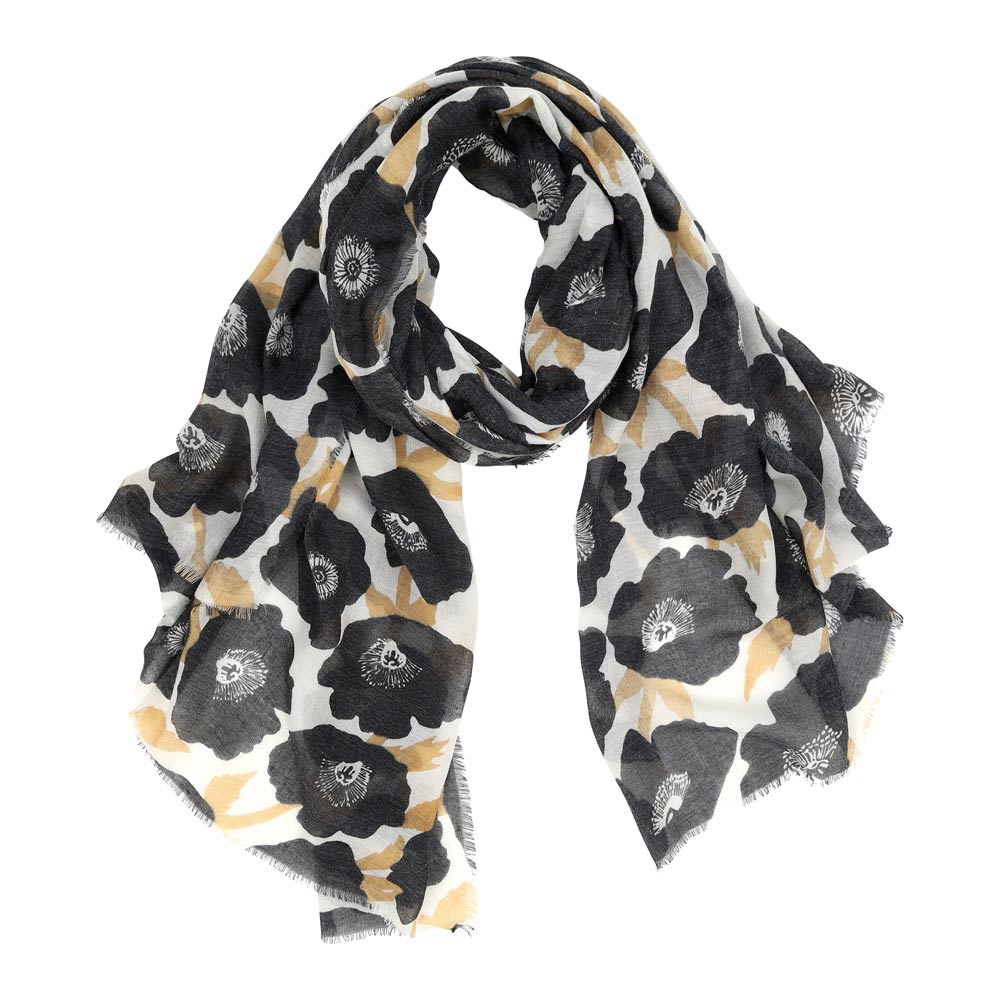Poppies Featherweight Scarf