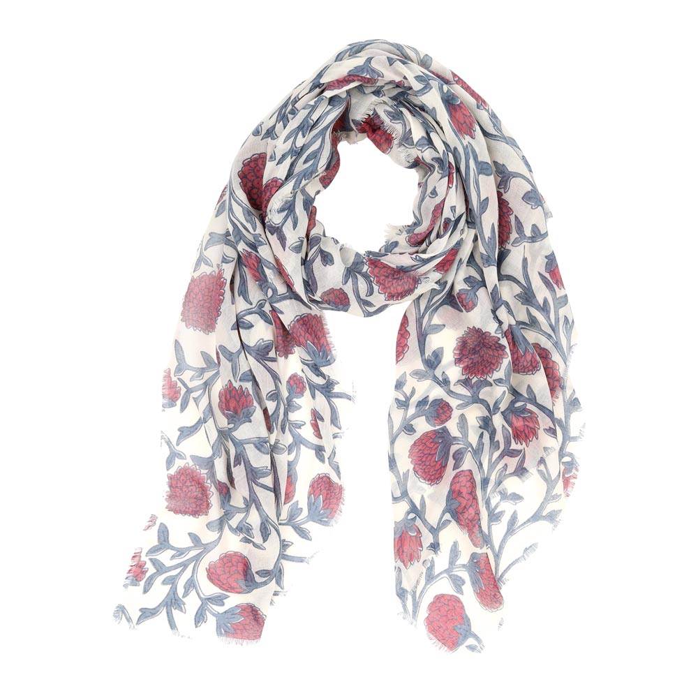 Ainsely Burgundy Featherweight Scarf