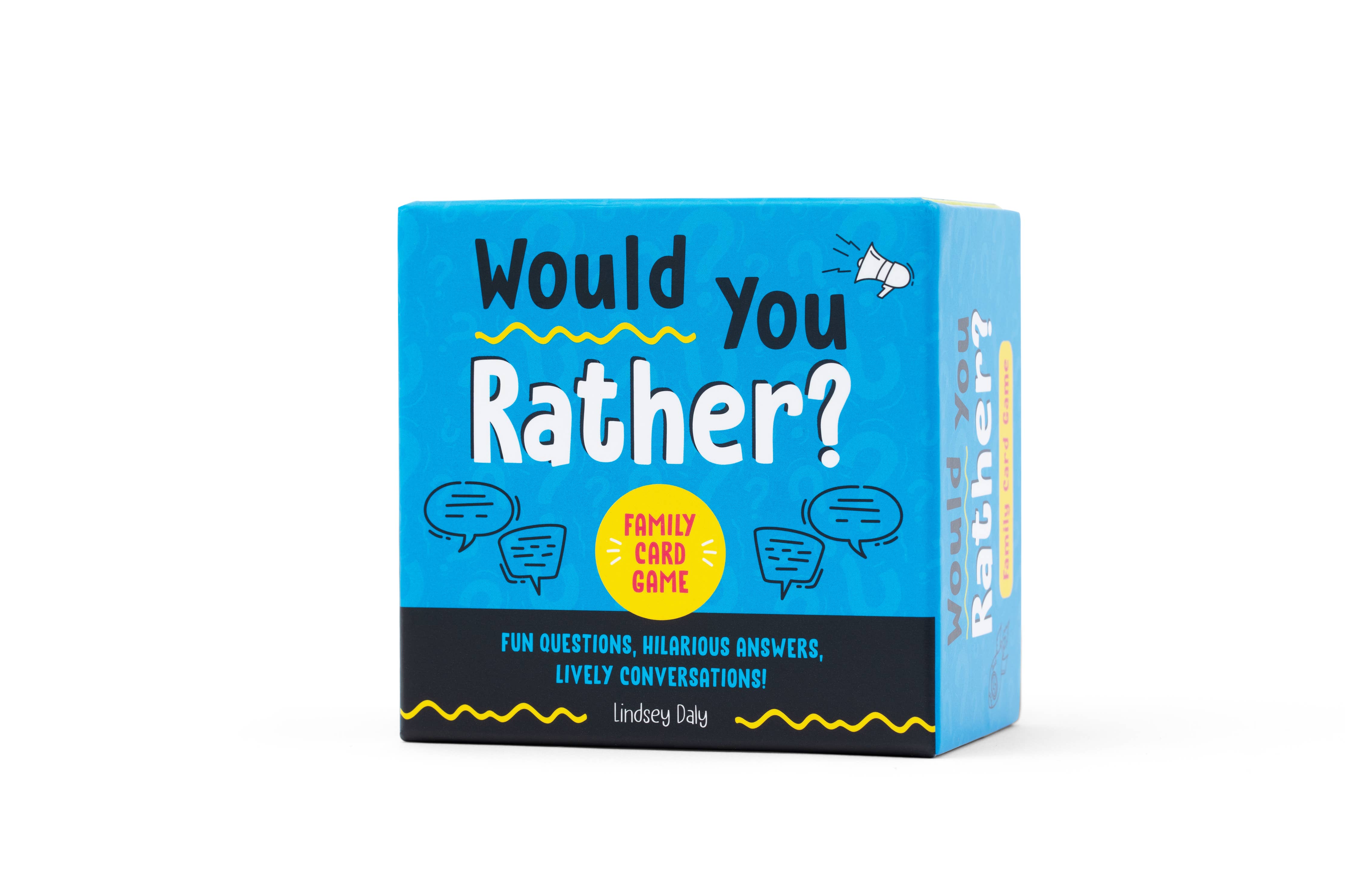 Would You Rather? A Family Card Game