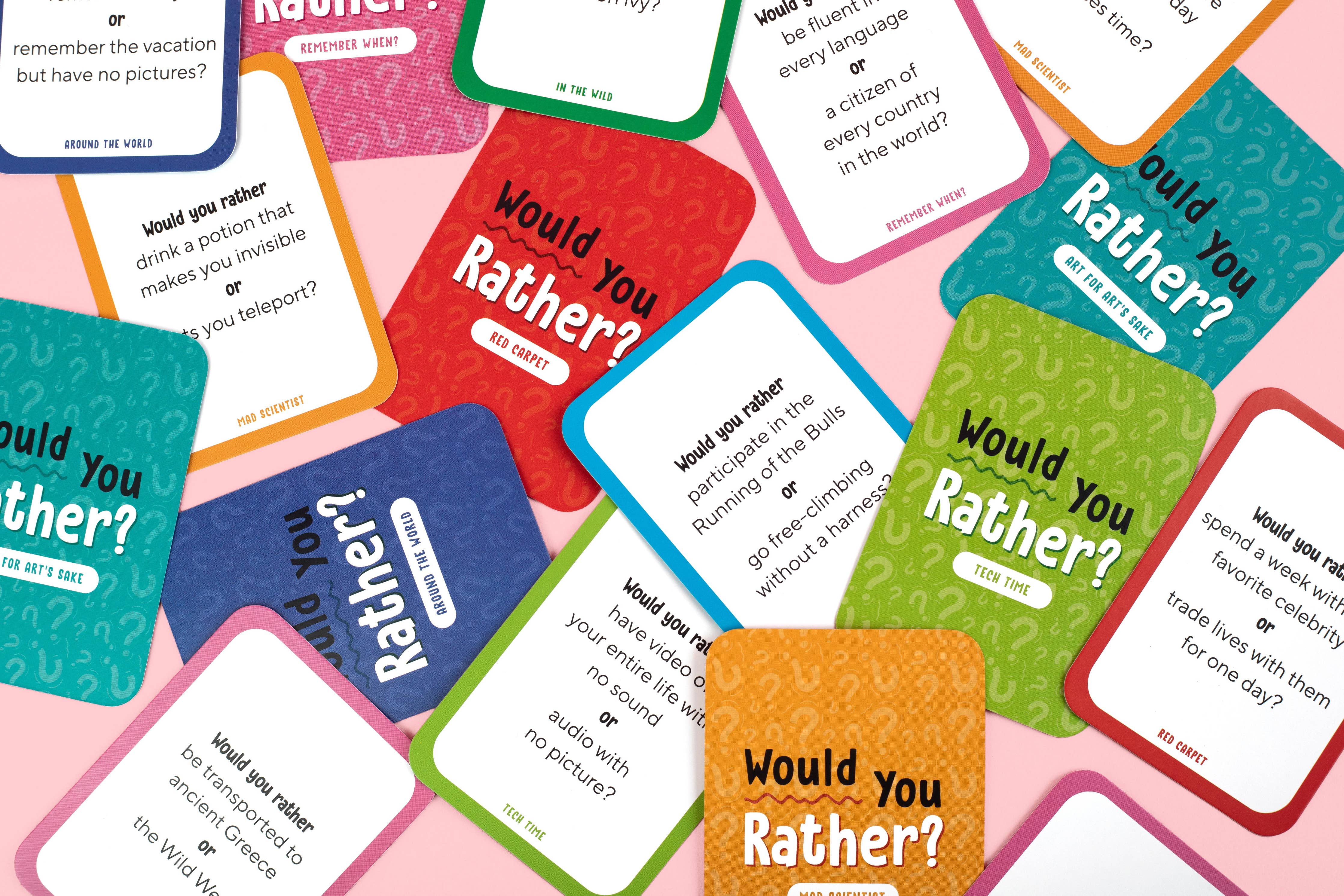 Would You Rather? A Family Card Game