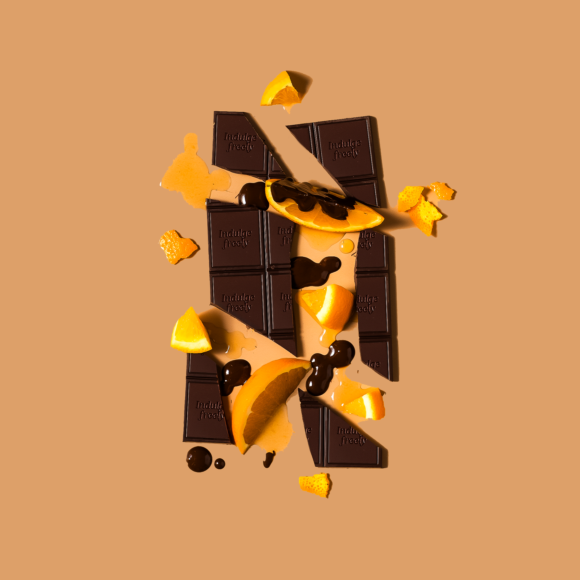 The Conscious Bar - Date Sweetened Dark Chocolate - Orange Blossom