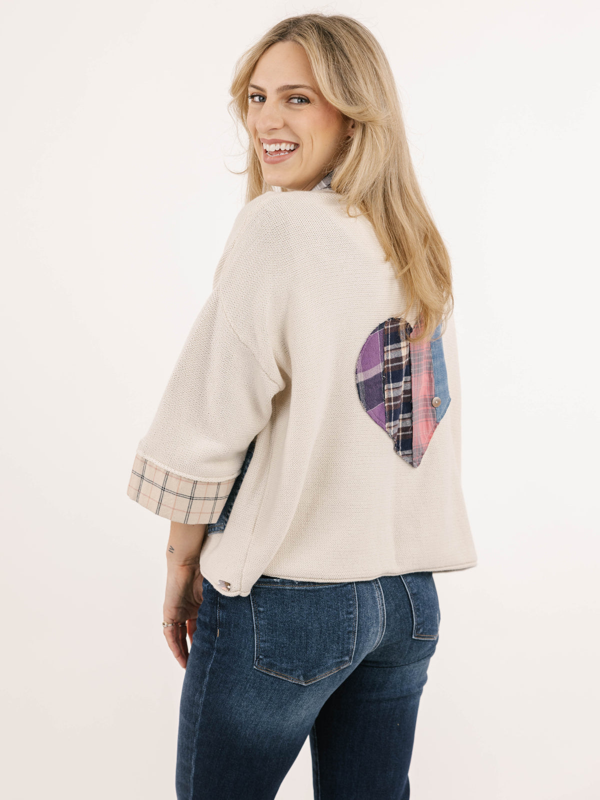 Alpine Love Cardigan - Cream