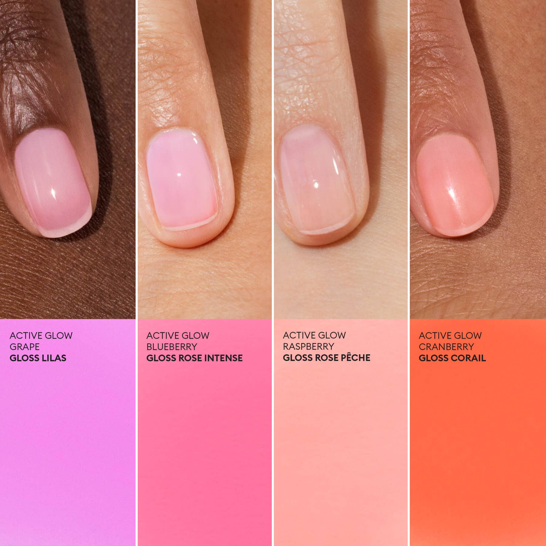 Active™ Glow Care Polish: Blueberry