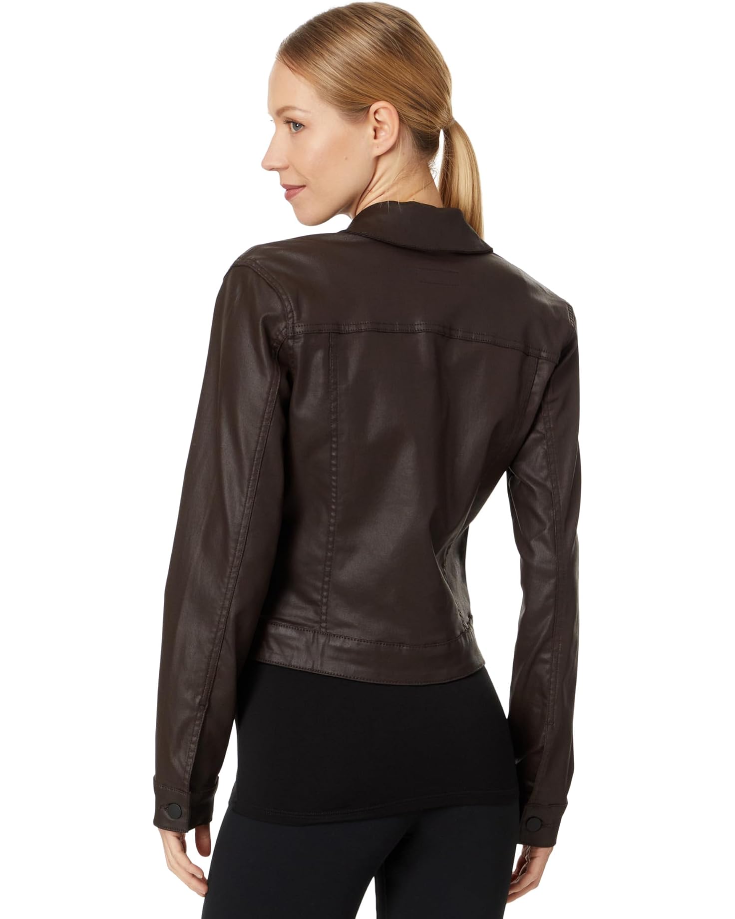 Julia Crop Jacket - Chocolate