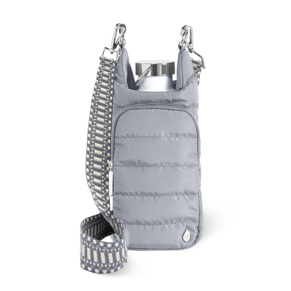 Sky Gray HydroBag® Dark Gray Patterned Strap