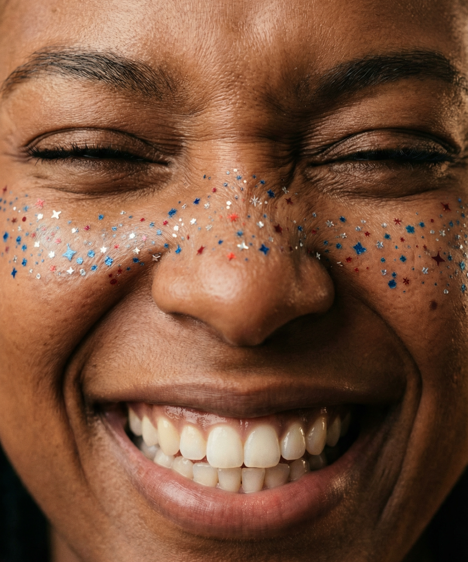 U.S. Soccer Speckles: Red, White & Blue