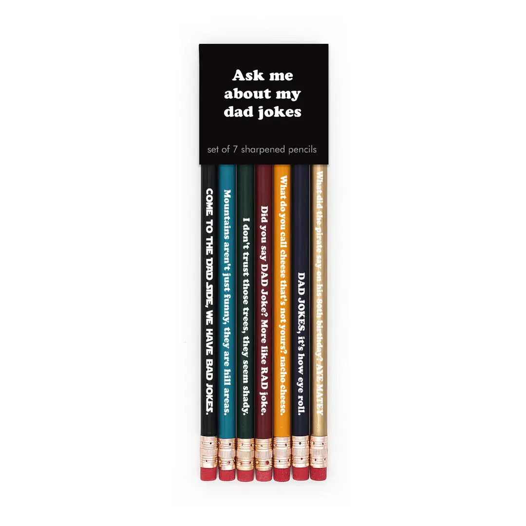 Ask me about my Dad Jokes Quotable Pencils