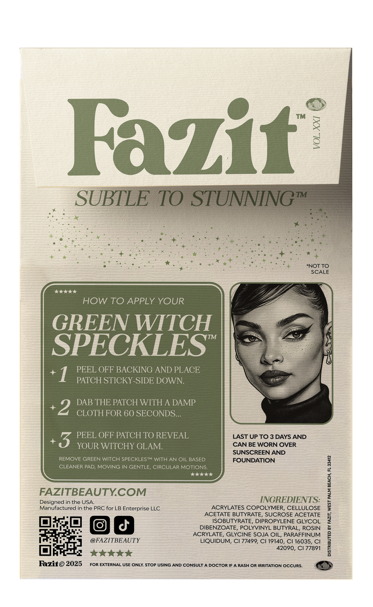 Green Witch Speckles