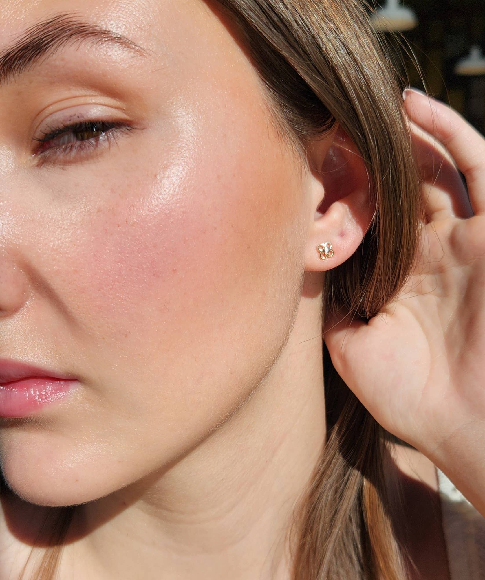 Medieval CZ Flower Posts