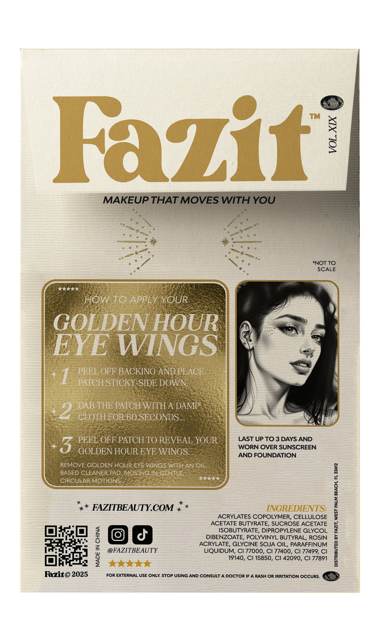 Golden Hour Eye Wings - Limited Edition 6pk