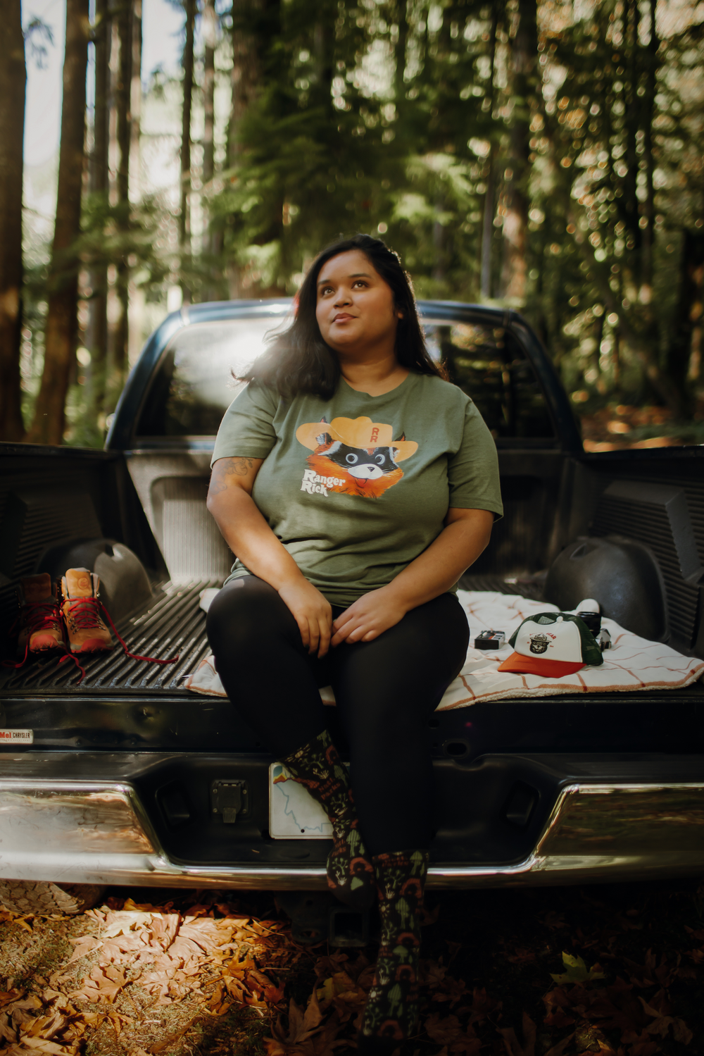 Ranger Rick 70s Unisex Short Sleeve Tee: Conifer