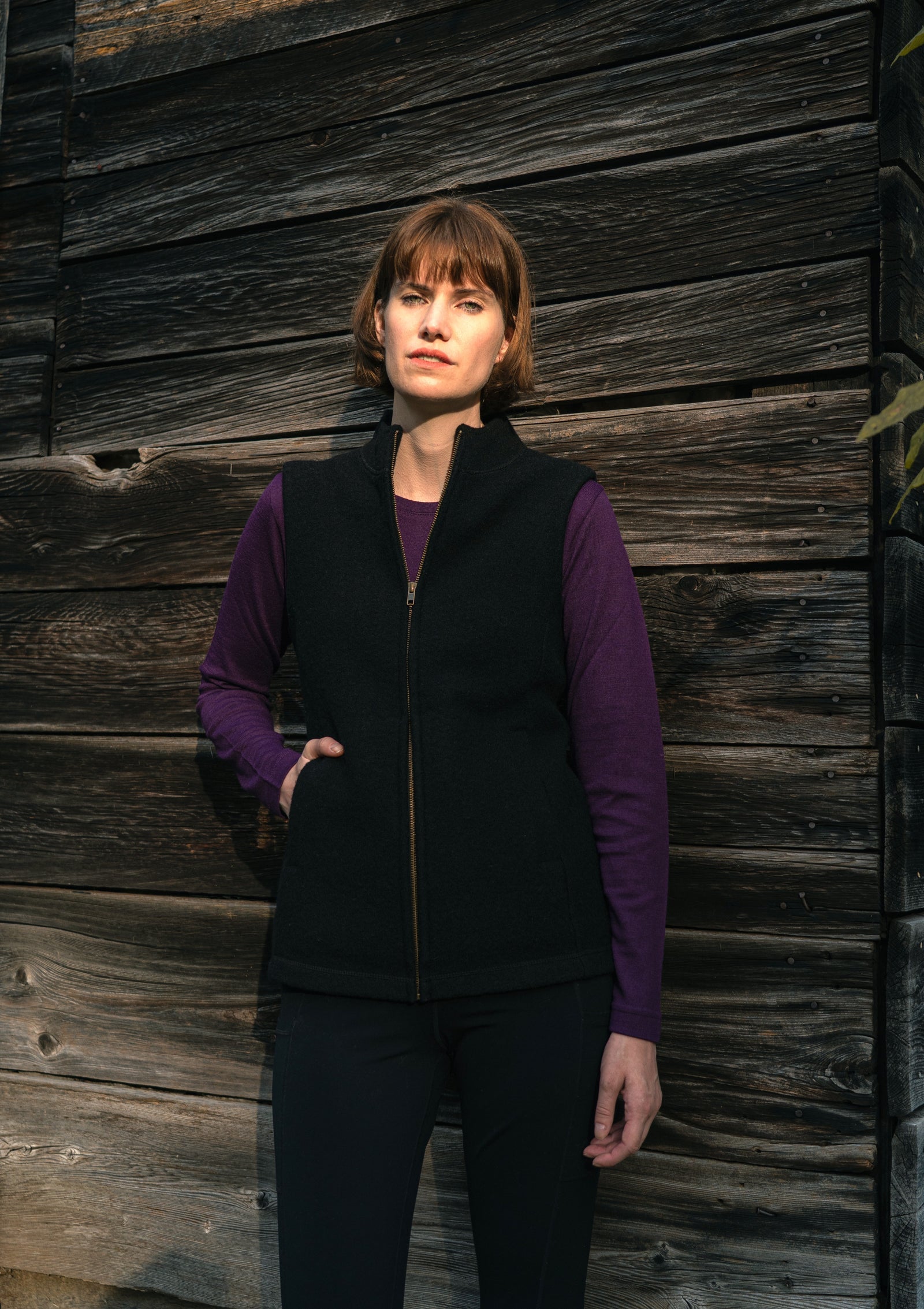 Cambridge Long Sleeve - Eggplant