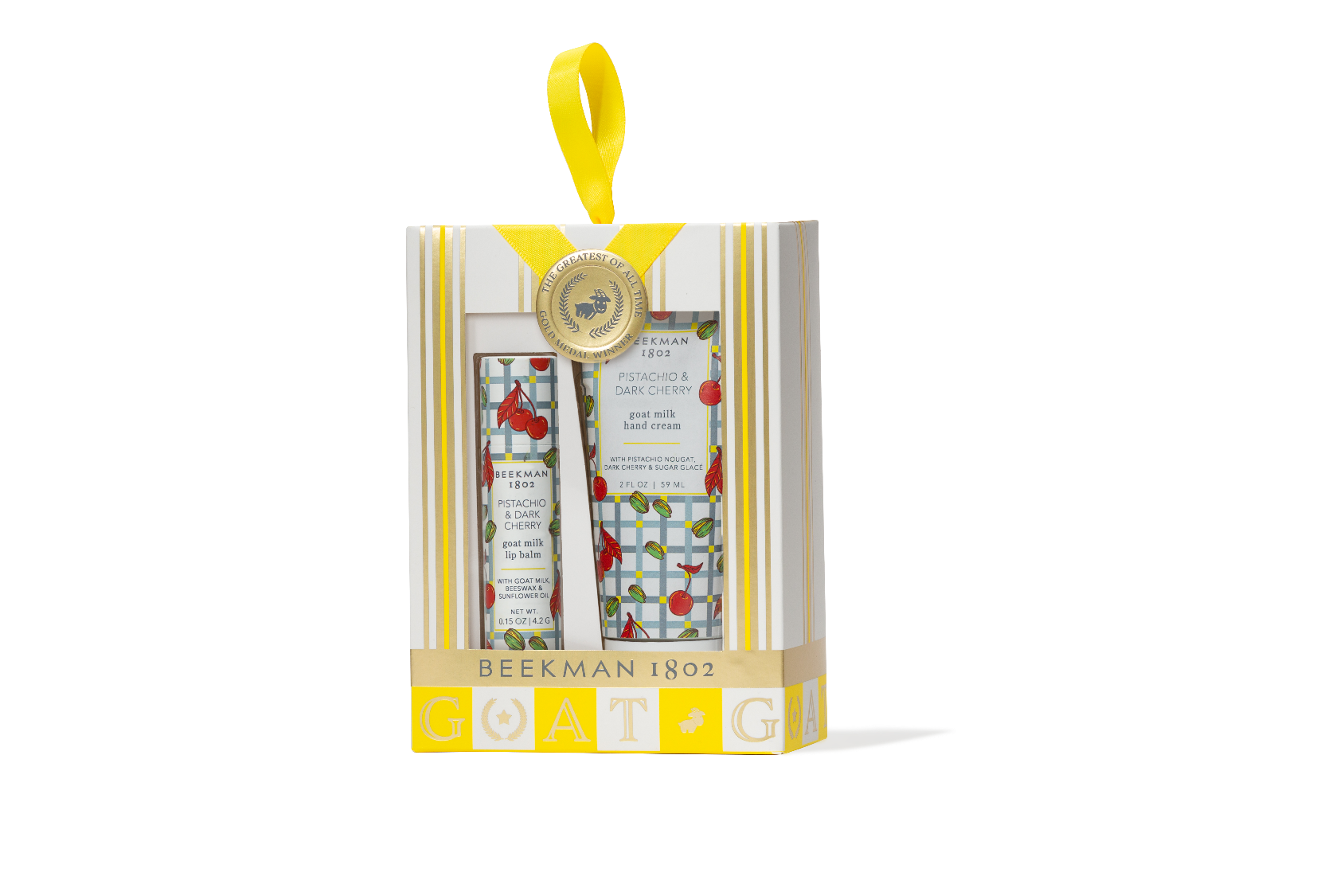 Goat Milk Lip Balm & Hand Cream Gift Set