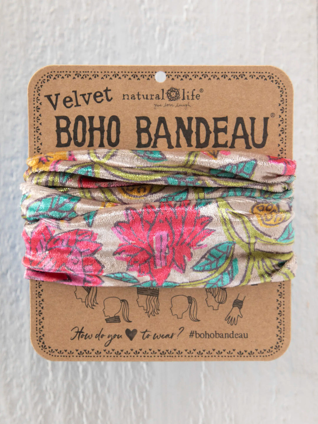 Velvet Boho Bandeau