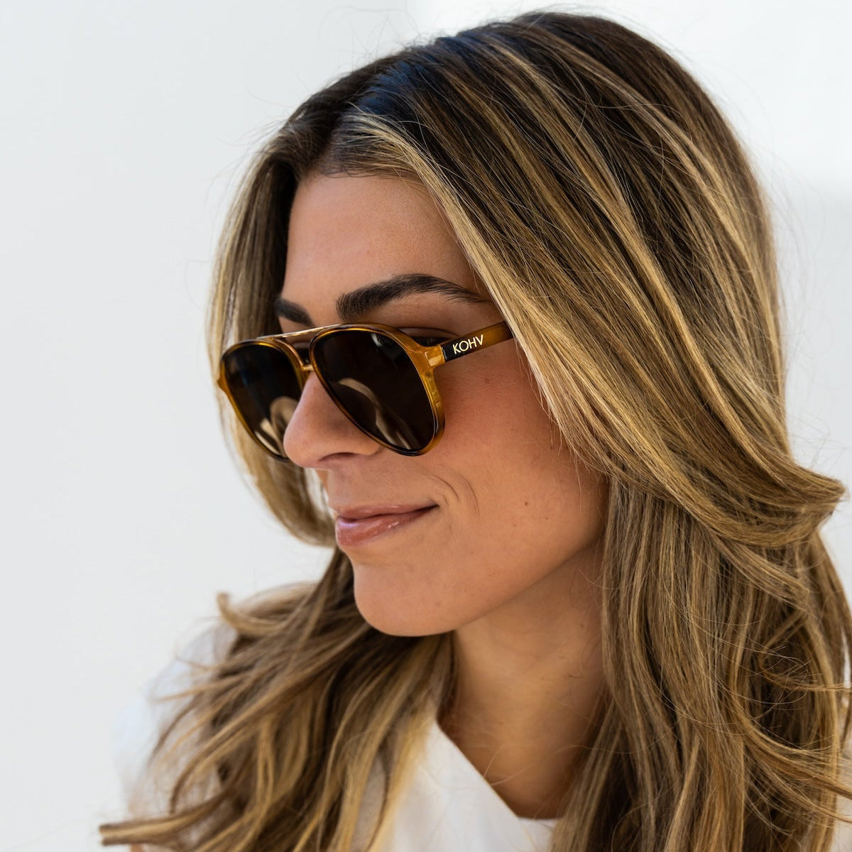 Knox Honey Tortoise Polarized Sunglasses