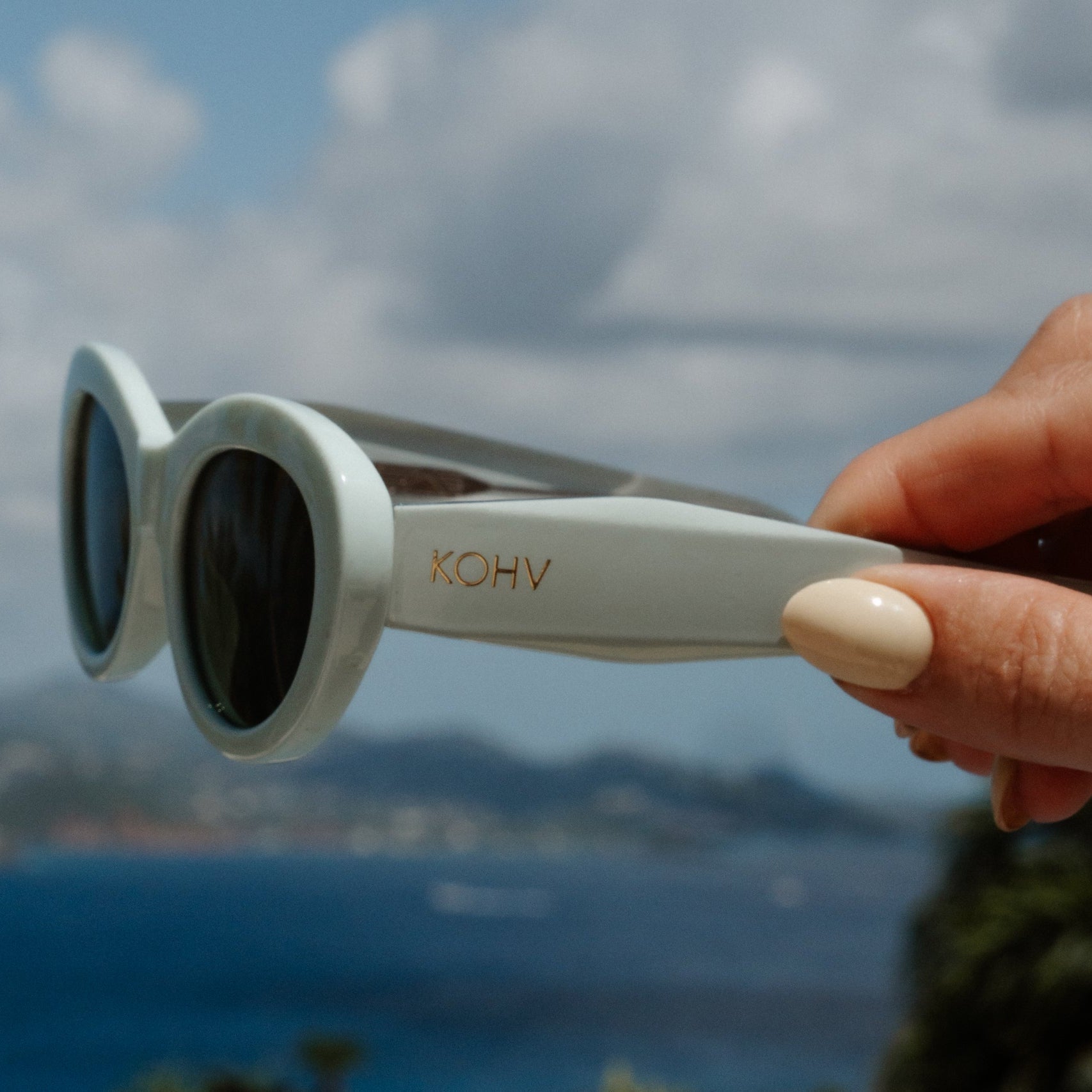 Cora Ivory Polarized Sunglasses