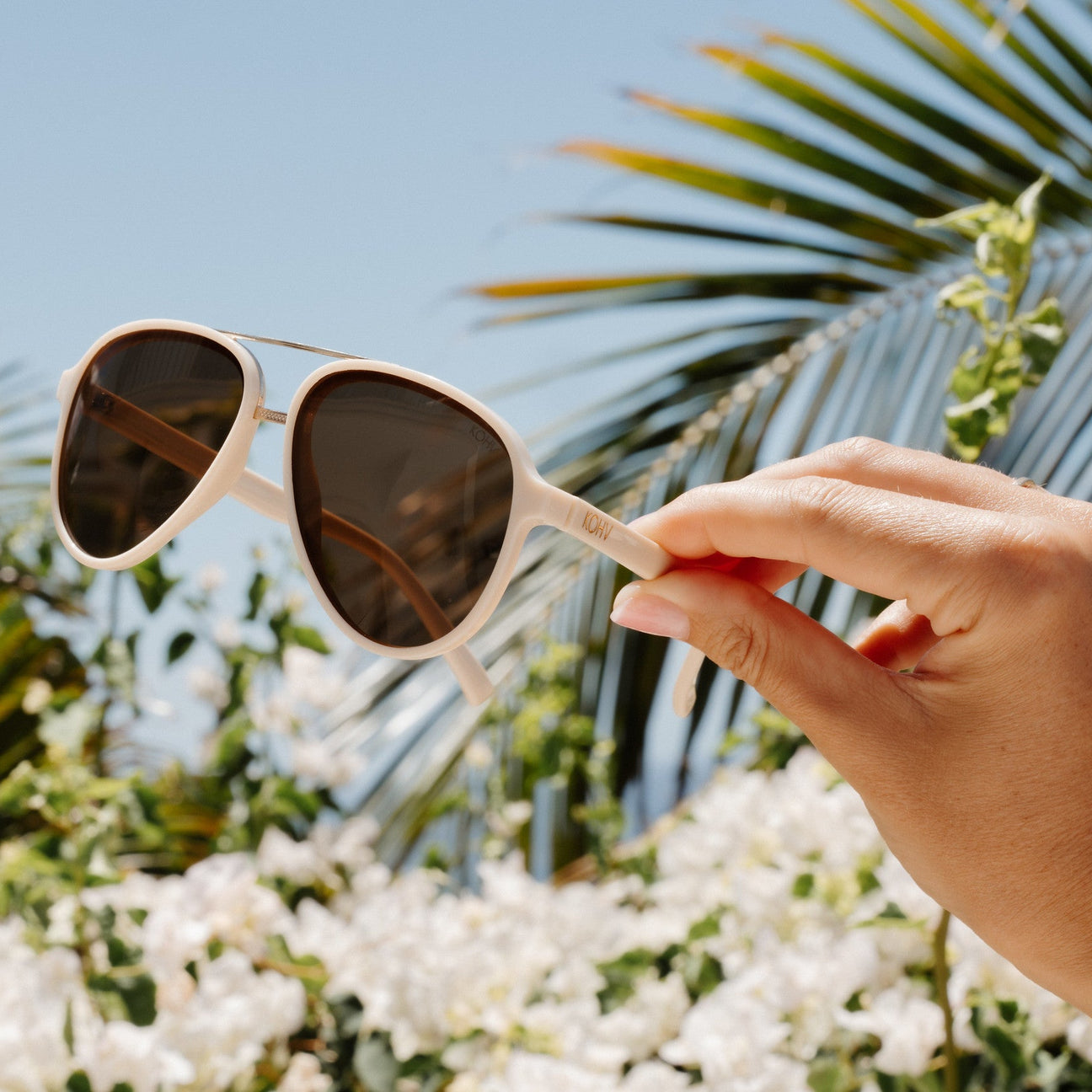 Knox Ivory Polarized Sunglasses