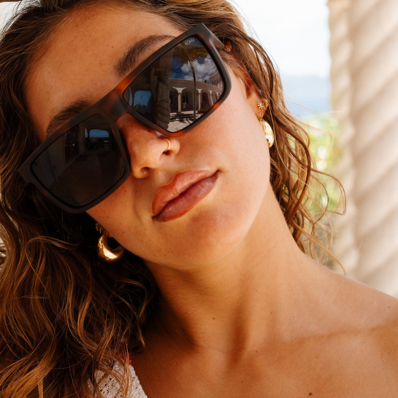 Hillger Tortoise Polarized Sunglasses