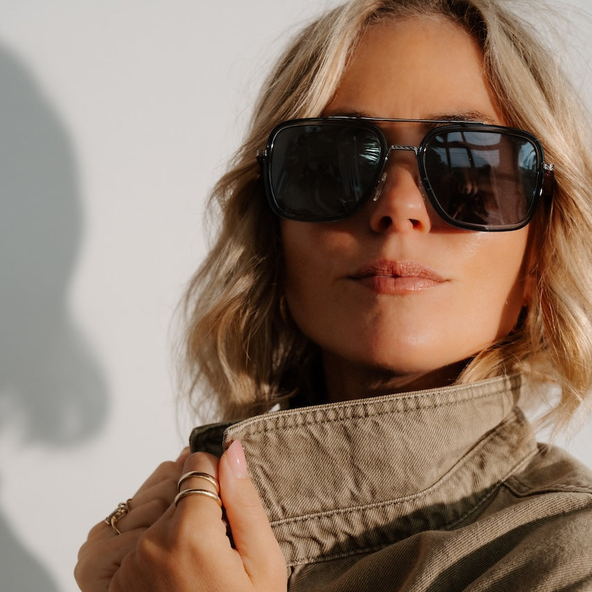 Lex Plum Polarized Sunglasses