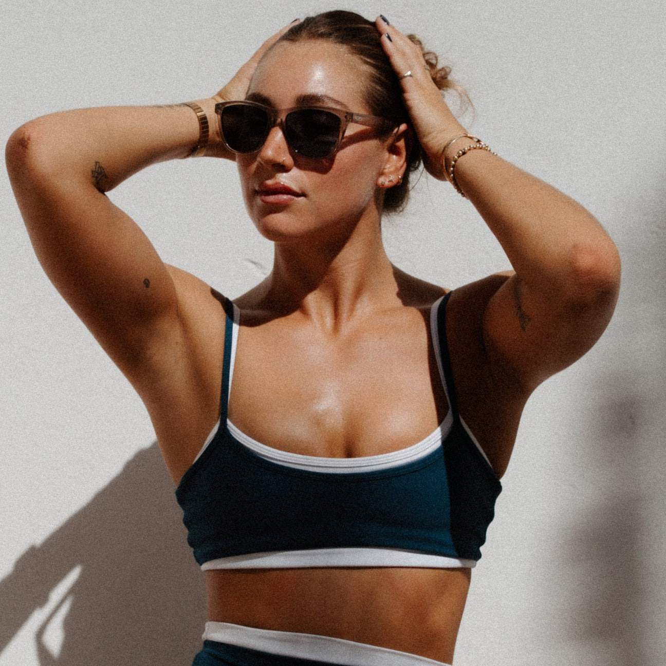 Lincoln Crystal Smoke Polarized Sunglasses