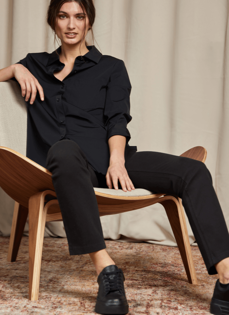 Denim Straight Leg Jean