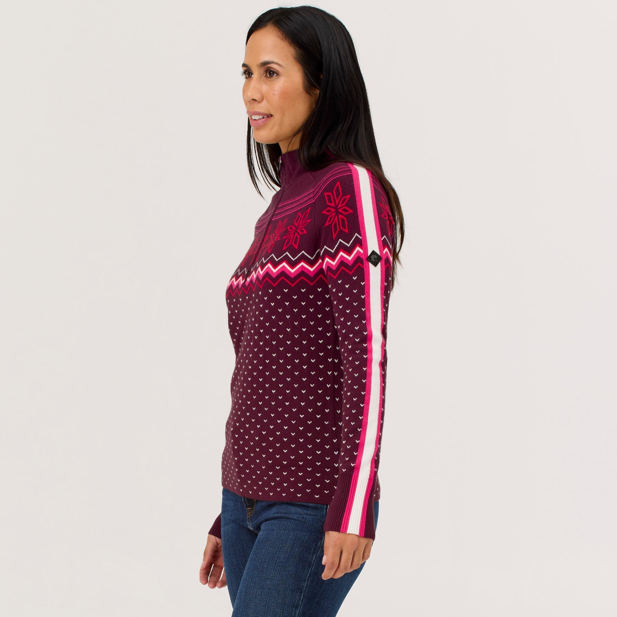 Snowhut Zip Neck Sweater - Bing