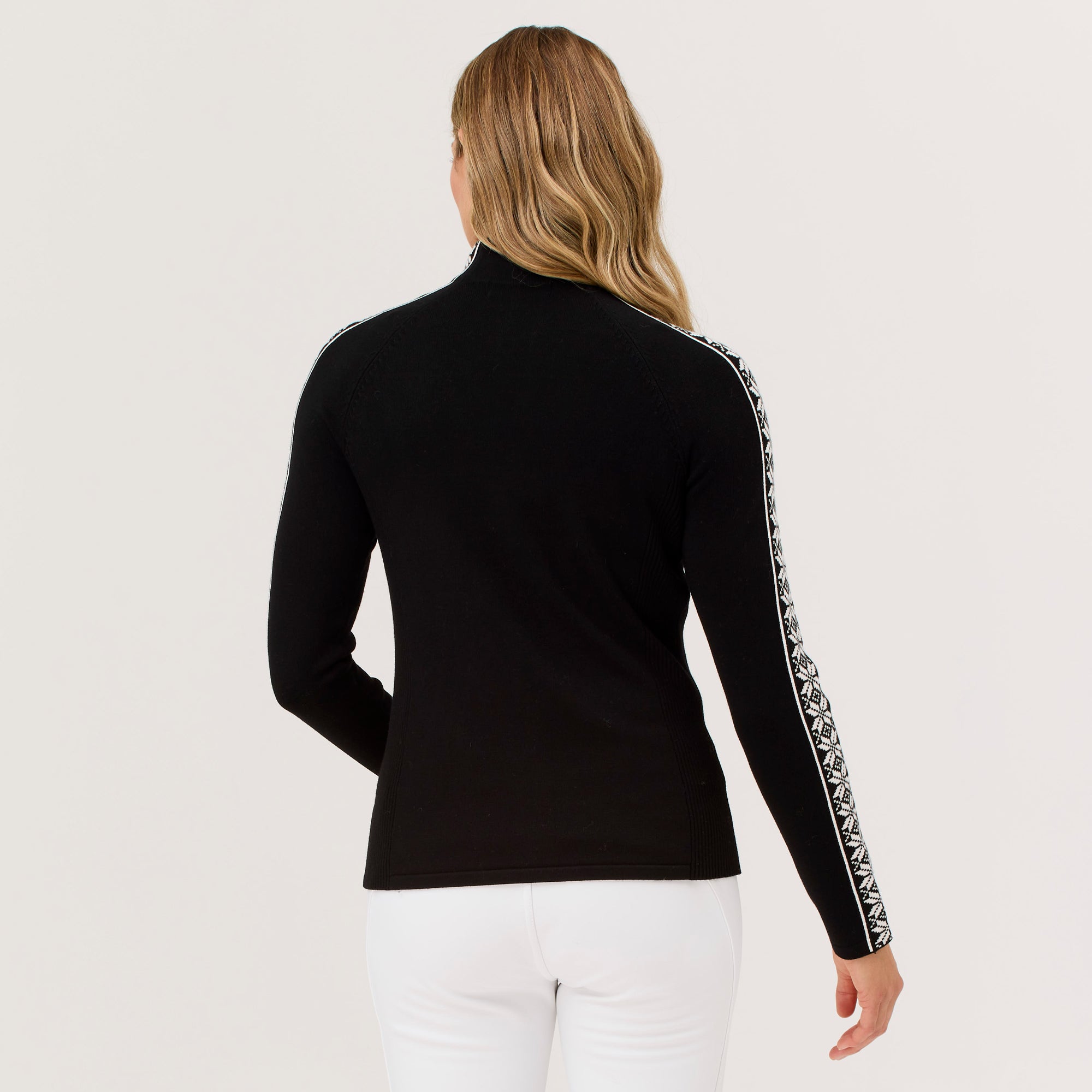 Slalom Zip Neck - Black