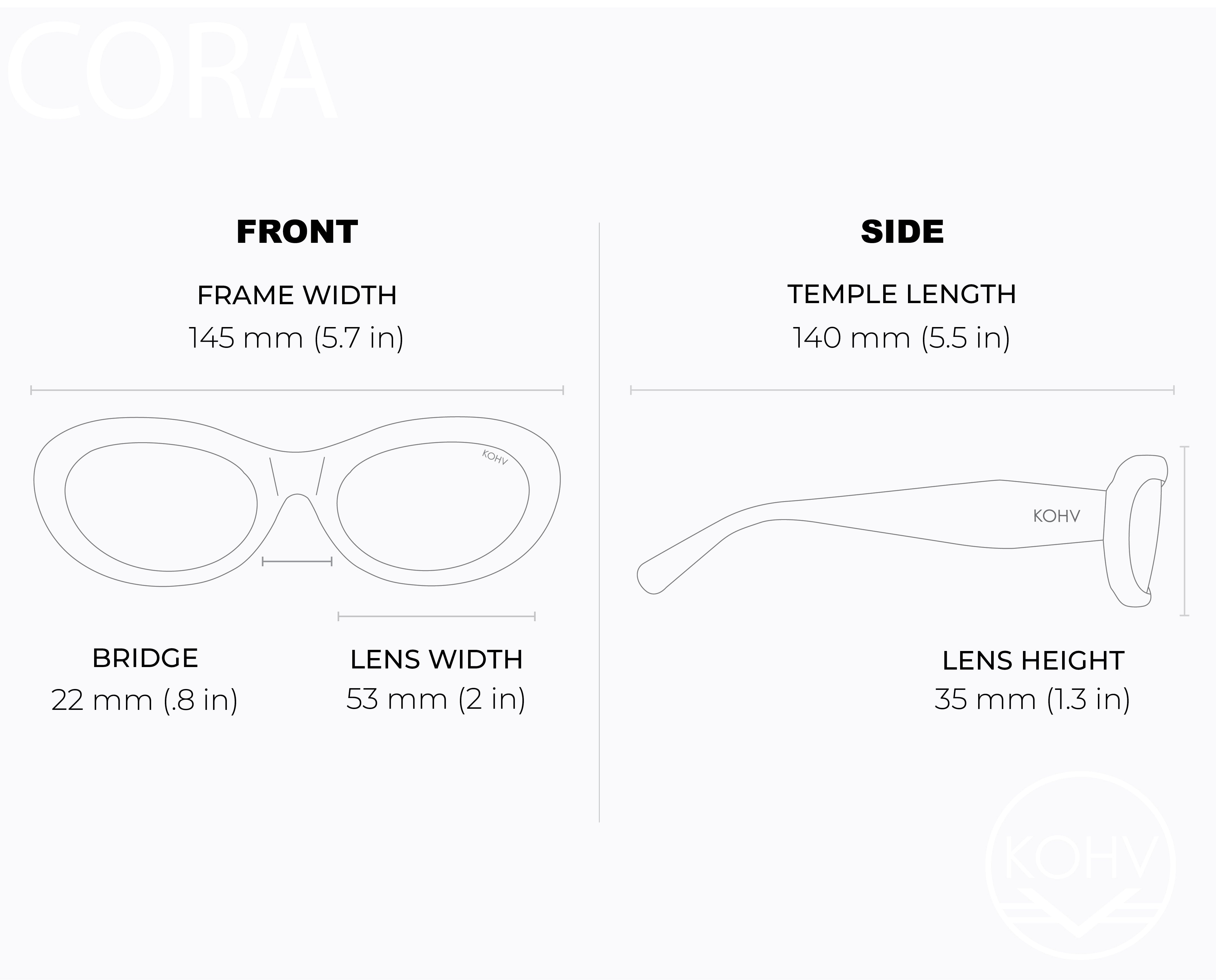 Cora Ivory Polarized Sunglasses