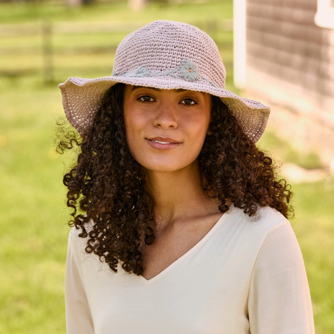 Fleur Cotton Hat