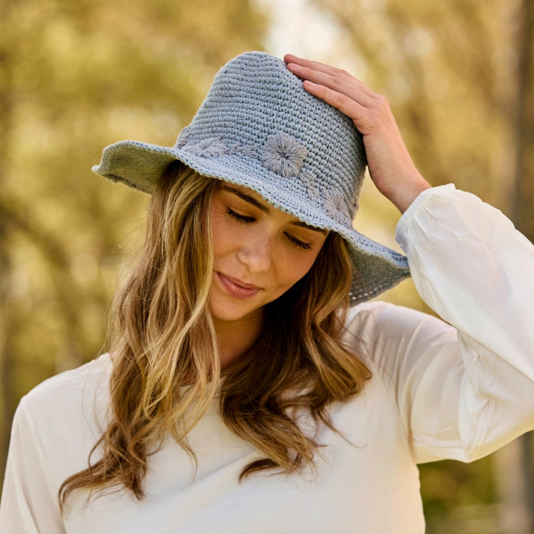 Fleur Cotton Hat
