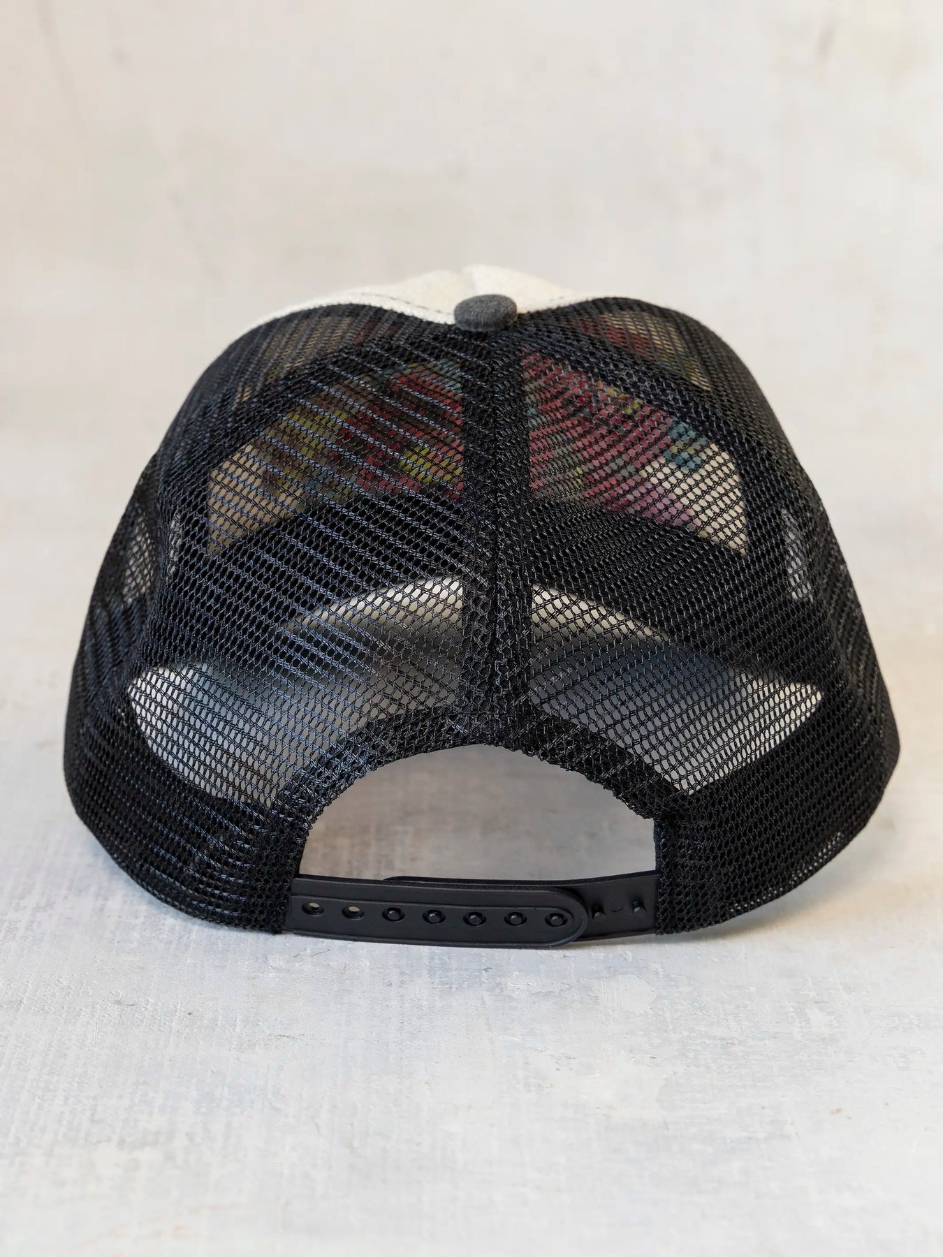 Needlepoint Trucker Hat - Floral