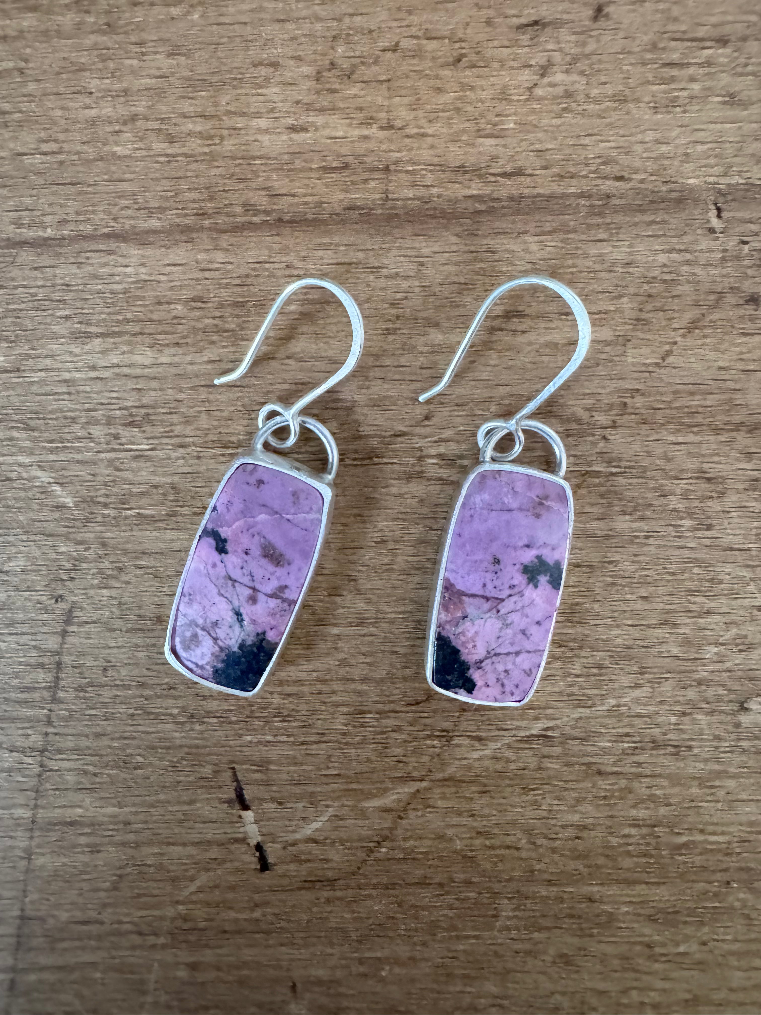 Cobalto Calcite Earrings