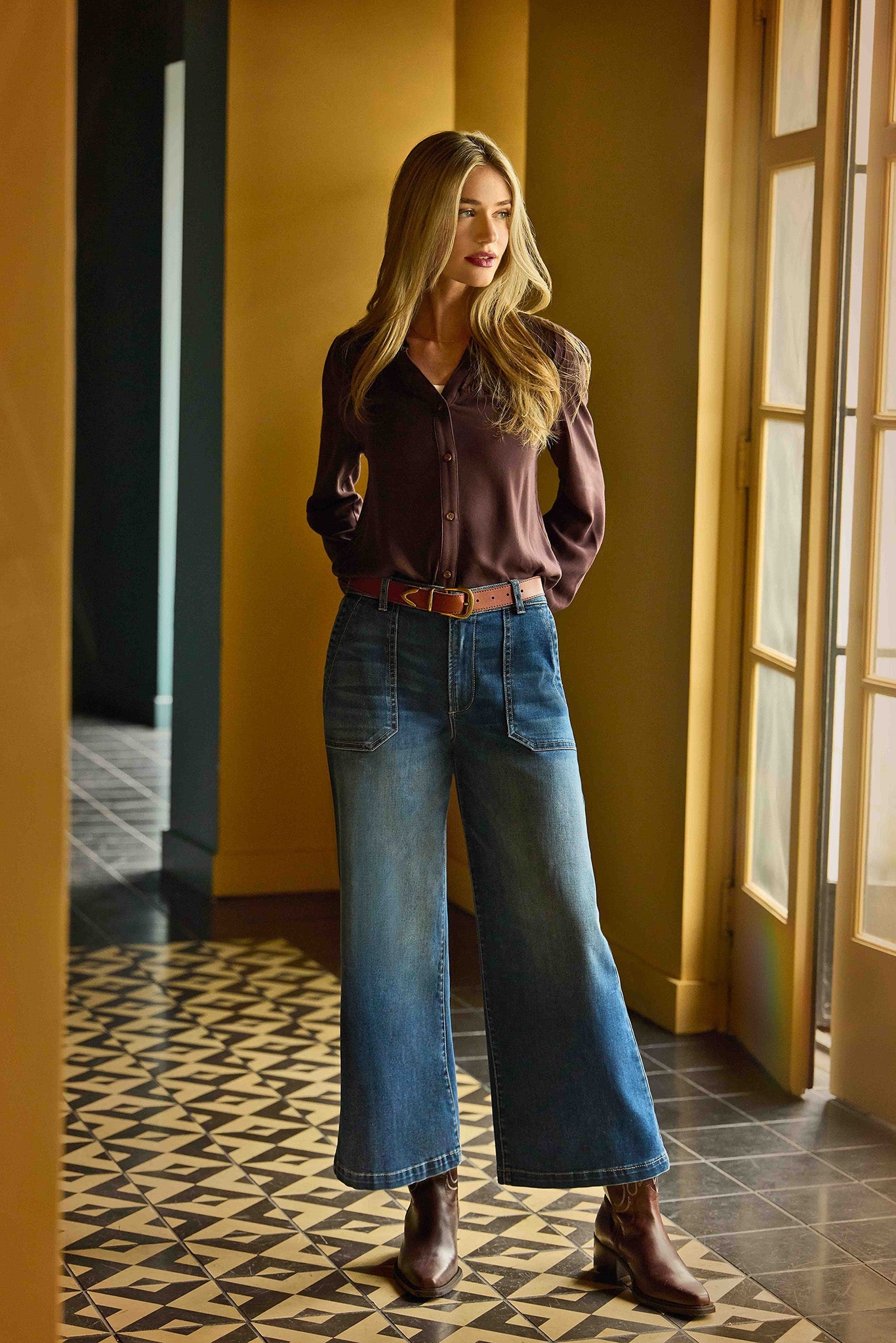 Isley Blouse - Brown