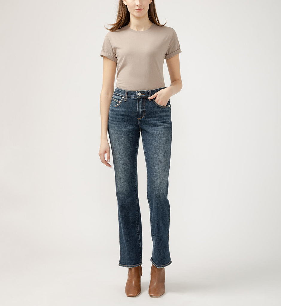 JAG Jeans Women's Eloise Mid Rise Bootcut Jeans - Dark Indigo Wash